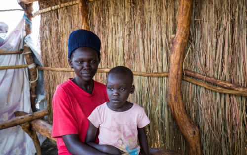 ADRA Uganda Jacqulyn and her daughter