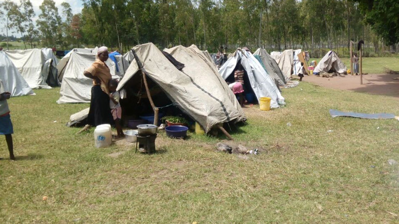 Tent Shelters for Flood Victims in Kenya