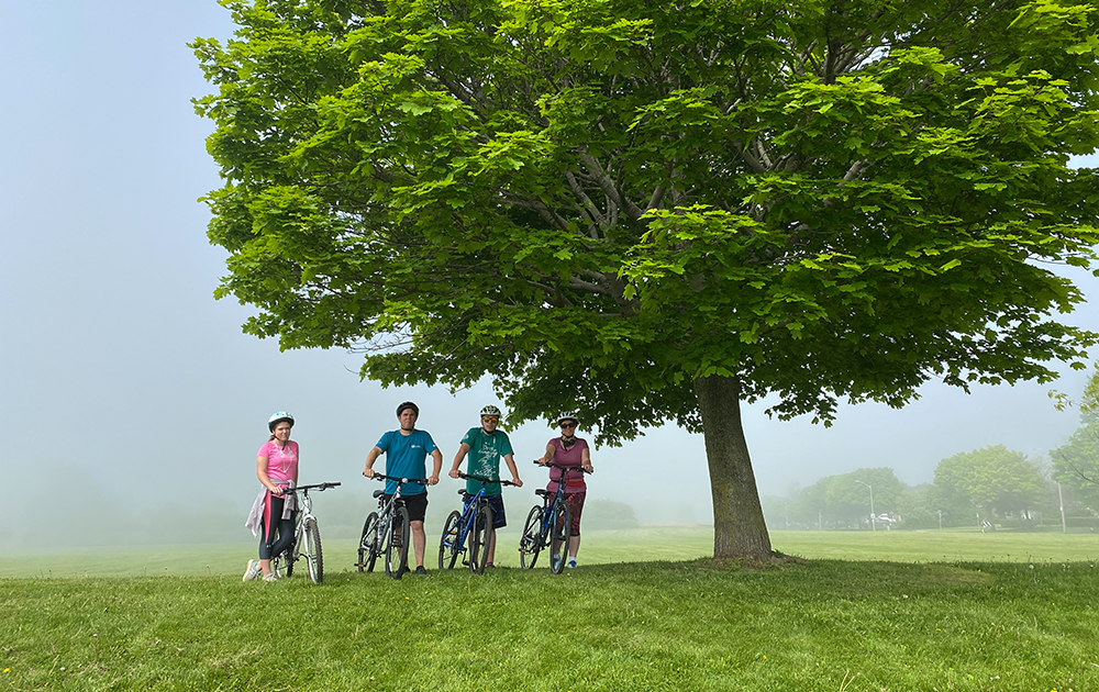 CAP Bike Ride with ADRA 2020 Matthews Family
