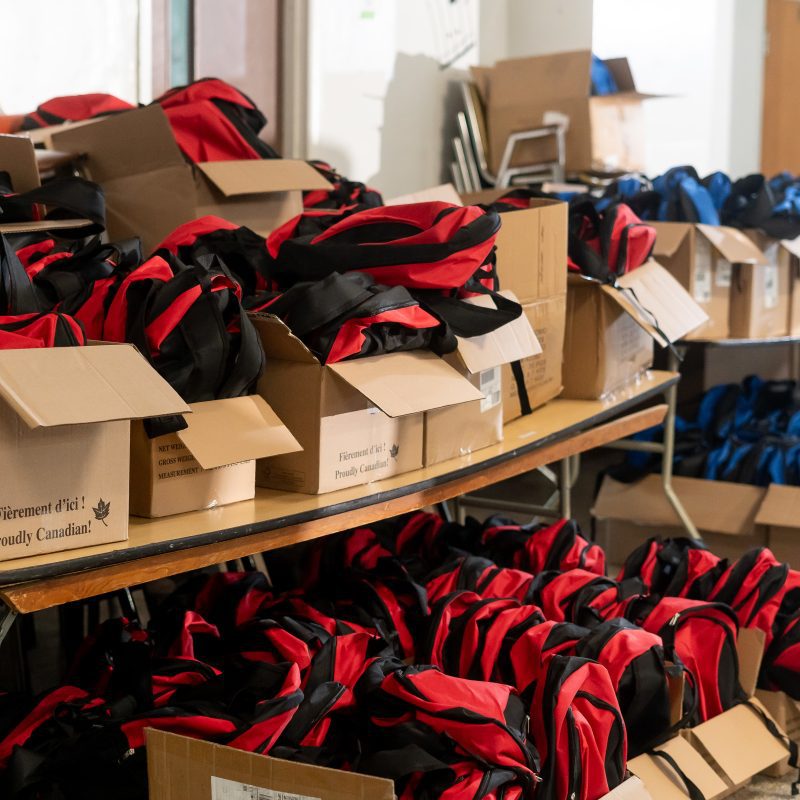 ADRA Canada gift Catalogue - Backpack Essential School Supplies