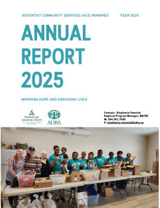 Adventist Community Services Winnipeg, ADRA Canada