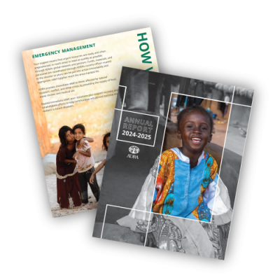 ADRA Canada annual-cover-2024-2025